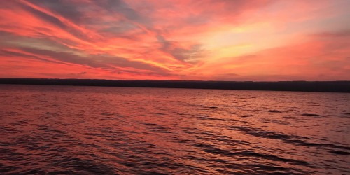 seneca lake sunrises