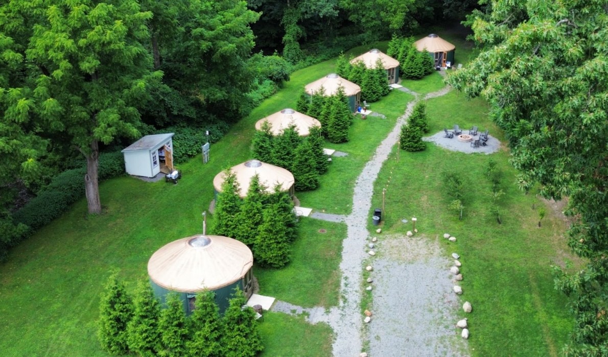 yurt campsite