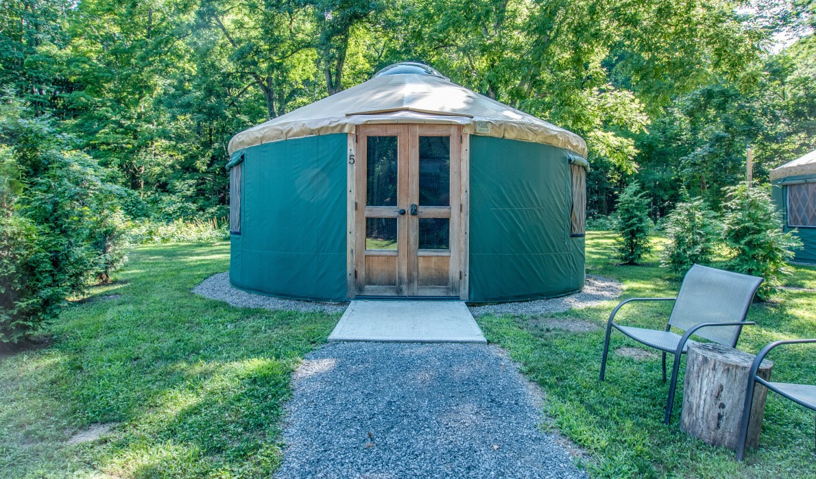 Yurts Offer A Great Glamping Upstate NY Option Plum Point Lodge