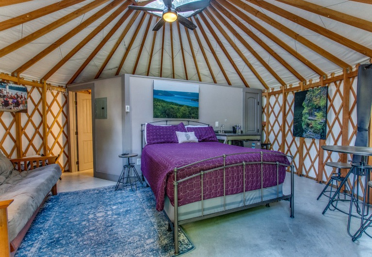 yurt amenities